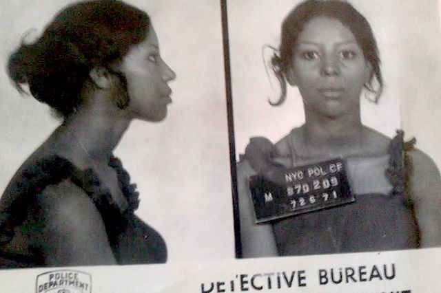 Maria Ramos's mug shot after she was arrested in 1980 for robbery and murder